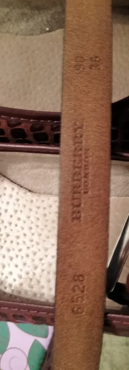 Zapatos de piel granate a estrenar