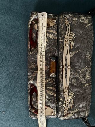 Miu Miu Borsetta Sfilata Oro/Grigio