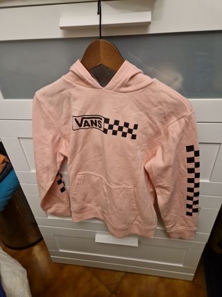 Sudadera Vans Rosa Checkerboard