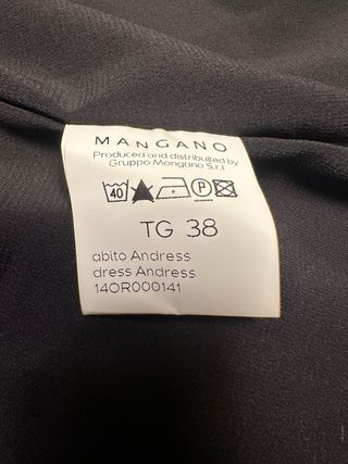 Mangano Abito Lungo Andress