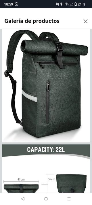 Maleta impermeable para bicicleta