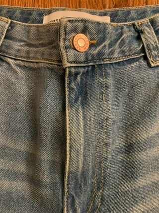 Pantalón Bershka Azul Talla 32