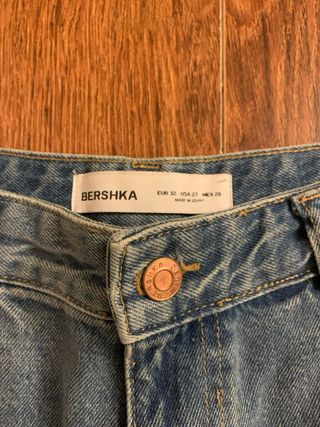 Pantalón Bershka Azul Talla 32
