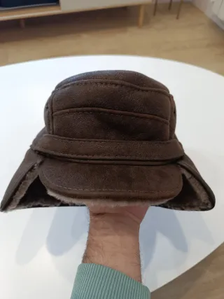 Gorro de "aviador hat" de piel, tipo Ushanka