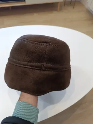 Gorro de "aviador hat" de piel, tipo Ushanka