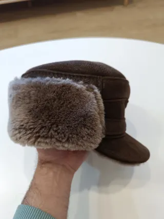 Gorro de "aviador hat" de piel, tipo Ushanka