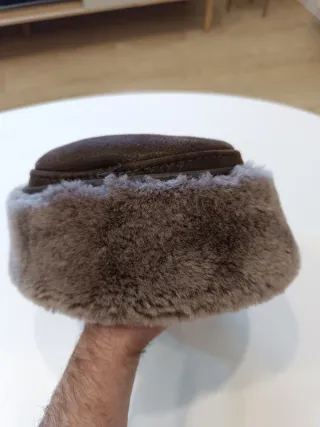 Gorro de "aviador hat" de piel, tipo Ushanka