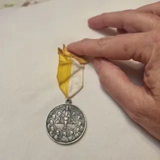 Medalla Congreso Eucarístico Barcelona 1952