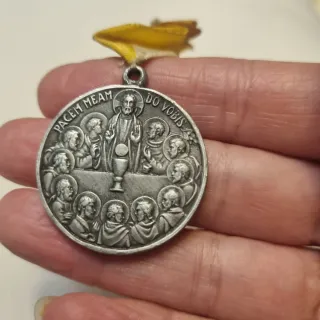 Medalla Congreso Eucarístico Barcelona 1952