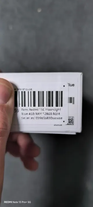 Xiaomi Redmi 15C Azul 128GB/4GB RAM