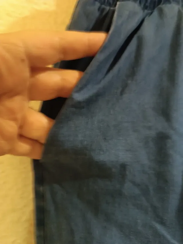 Pantalón vaquero cintura elástica