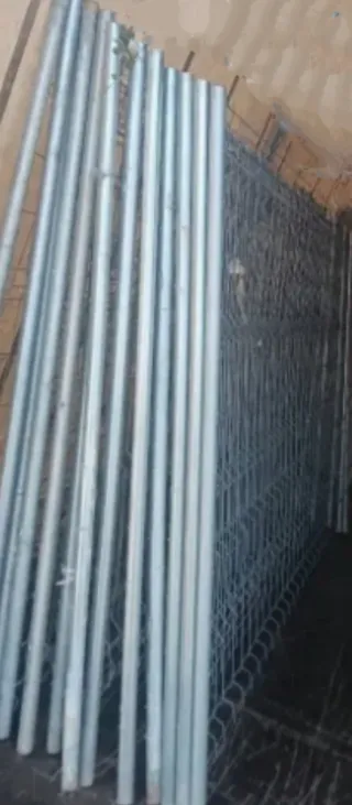 Vallas de obra metálicas