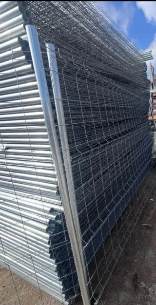 Vallas de obra metálicas