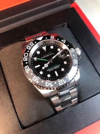 Seiko Mod - GMT “Bruce Wayne” (Correa Oyster)