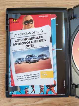 DVD Los Increíbles Disney Pixar: Edición Especial