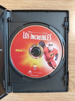 DVD Los Increíbles Disney Pixar: Edición Especial