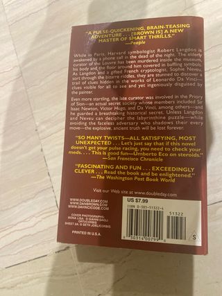 Libro: The Da Vinci Code