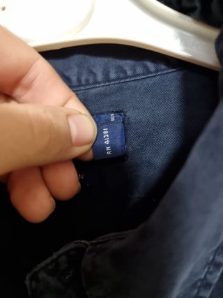 Camicia Ralph Lauren Oxford Blu Tg. L