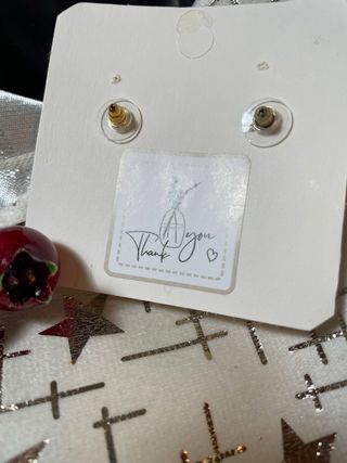 Pendientes Fiesta Nochevieja degrade de azules