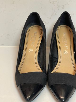 Zapatos de salón Marypaz negros talla 37