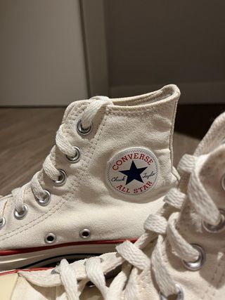 Zapatillas Converse Bota Blancas Talla 36