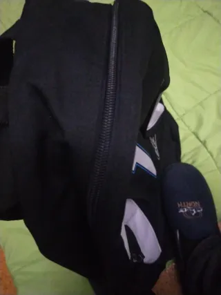 Mochila Reebok Casillas 1 Negra Blanca