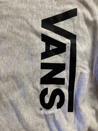 Sudadera Vans Gris Unisex