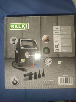 Compresor Aire Salki 230V Portátil