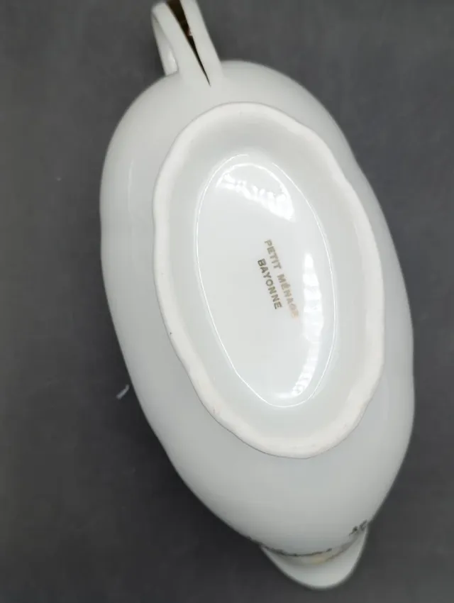 Salsera porcelana francesa Bayona
