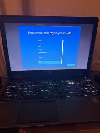 Portátil HP ZBook 15 Intel Core i7 - para piezas