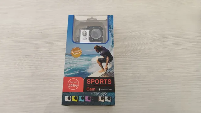 Cámara Deportiva Full HD 1080p