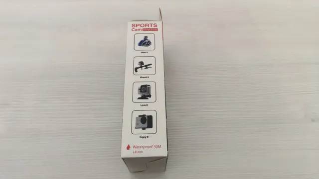 Cámara Deportiva Full HD 1080p