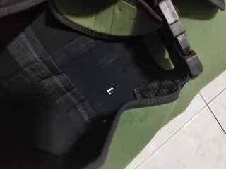 Vadeador de pesca verde