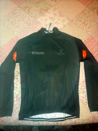Maillot Ciclismo Invierno Strava. Talla M