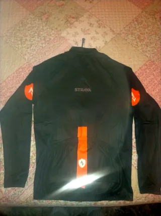 Maillot Ciclismo Invierno Strava. Talla M