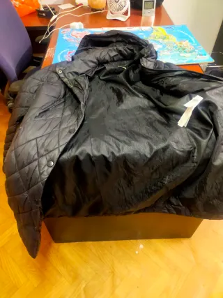 Anorak negro Punto Roma