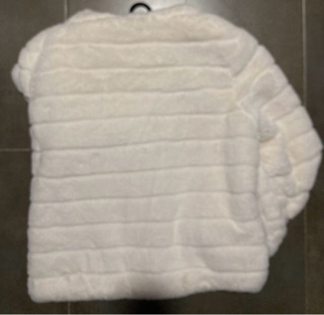 Chaqueta efecto pelo Talla L