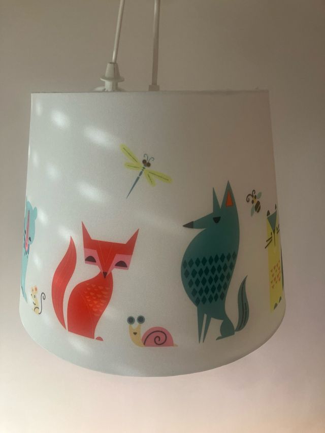 Lámpara infantil animales