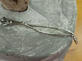 Pulsera Plata y Zafiro azul