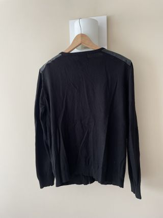 Chaqueta bomber negra Javier Simorra. Talla 44