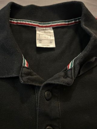 Polo Adidas Milan Nero Uomo Taglia L