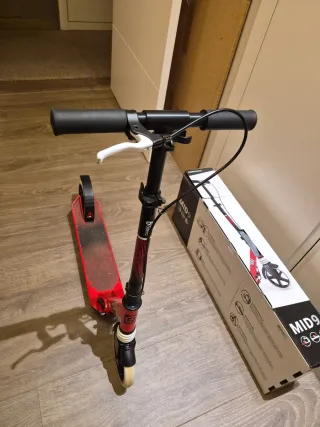 Patinete Oxelo MID 9 Rojo