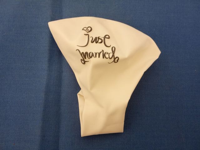 50 Globos Just Married e coloridos para casamento