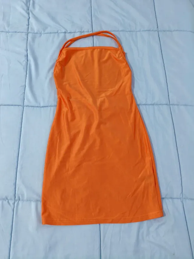 Vestido naranja talla S