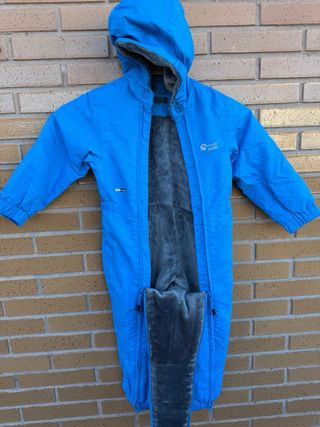 Buzo Nieve Neak Peak Niño Azul