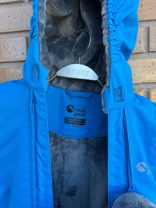 Buzo Nieve Neak Peak Niño Azul