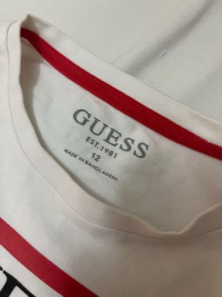 Camiseta Guess Niño Talla XS