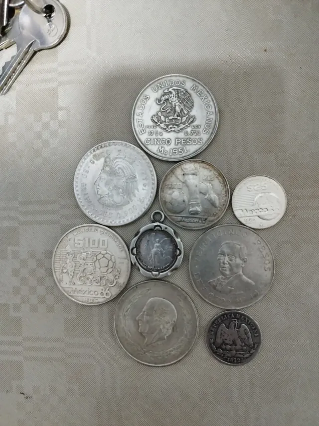 Monedas de Plata México