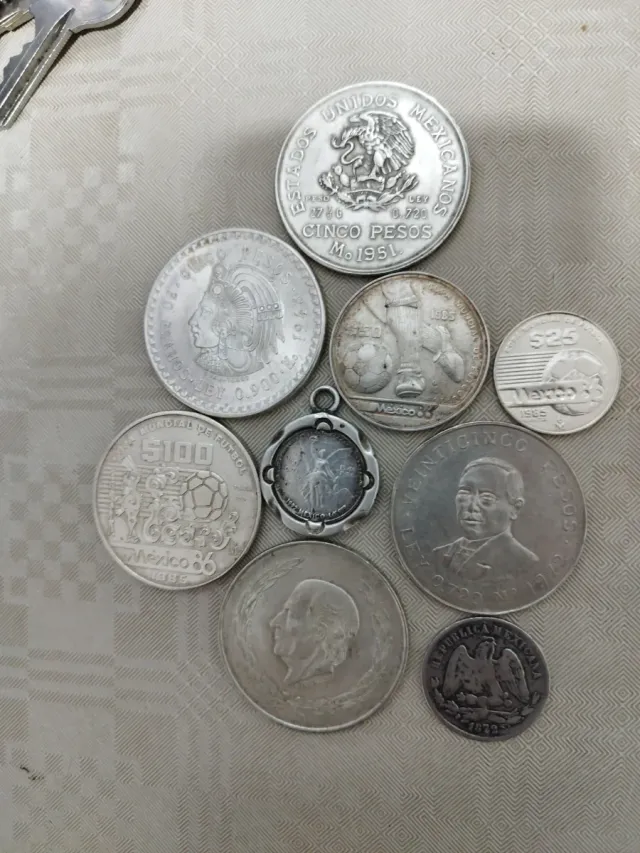 Monedas de Plata México