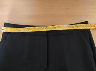 Pantalón Uterqüe negro mujer